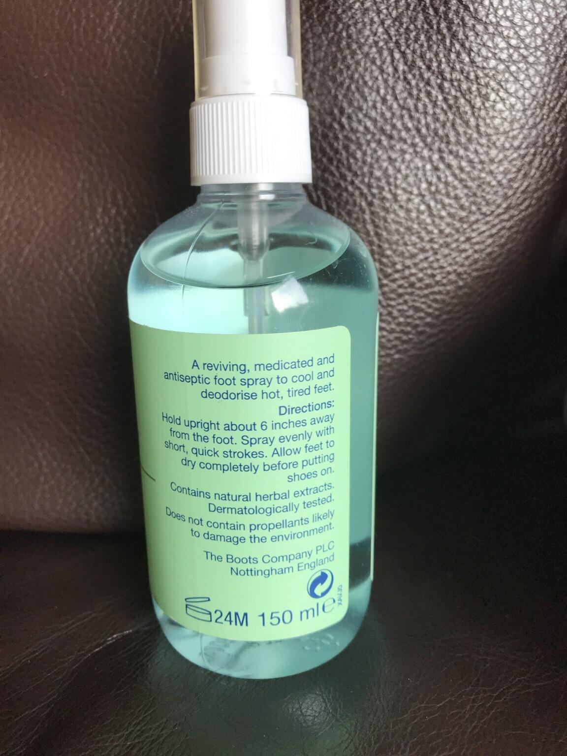 Boots reviving foot spray in BL3 Bolton for £0.50 for sale Shpock