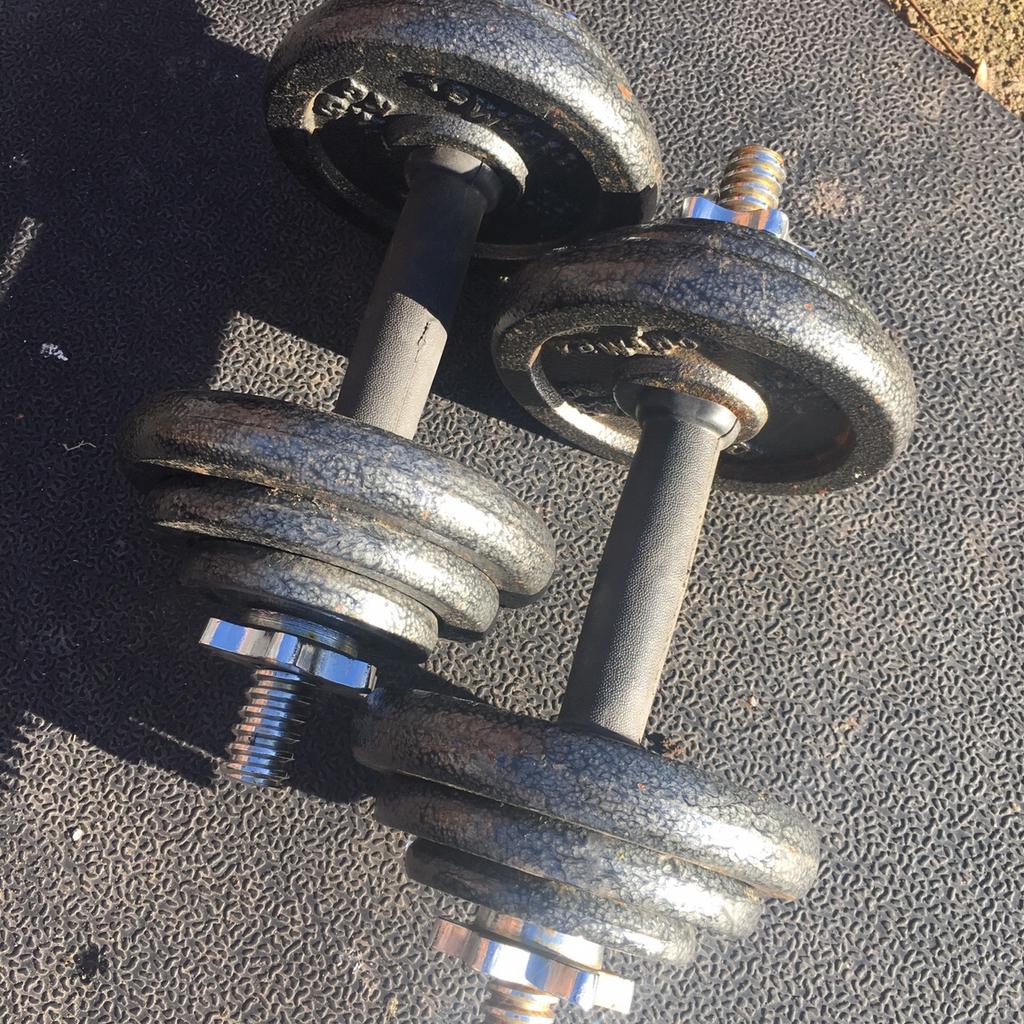 Bodymax deluxe best sale hammertone dumbbell sets