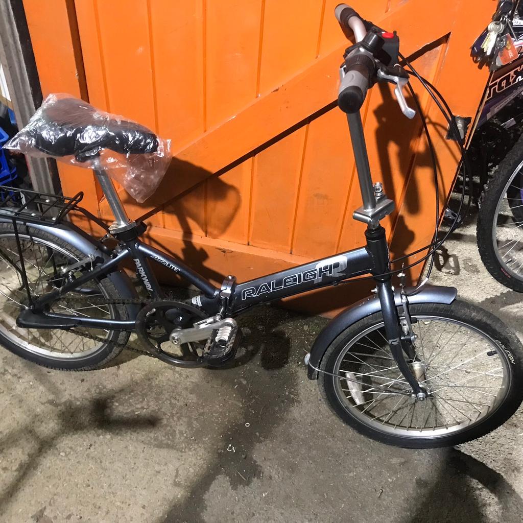 Raleigh parkway folding bike hot sale