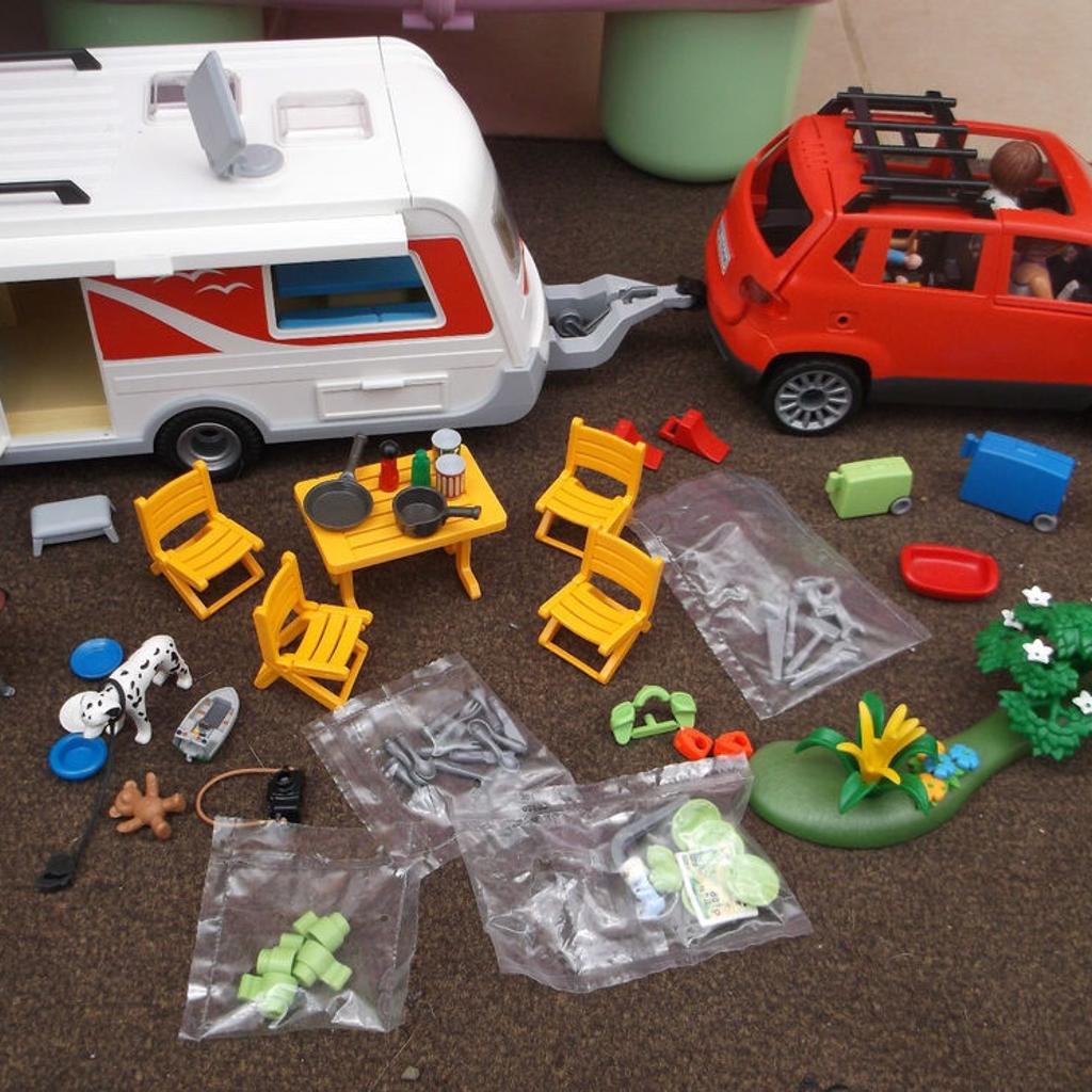 Playmobil Caravan, Car & Camping Set in M25 Salford for £10.00 for sale