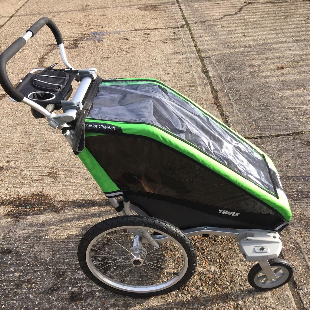 Chariot cheetah sales 2 bike attachment