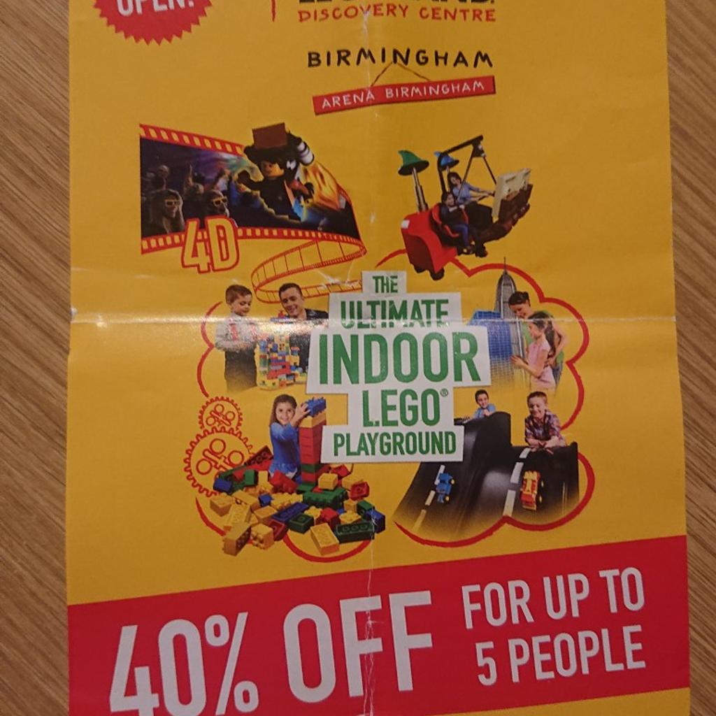 legoland voucher in Dudley for £2.00 for sale | Shpock