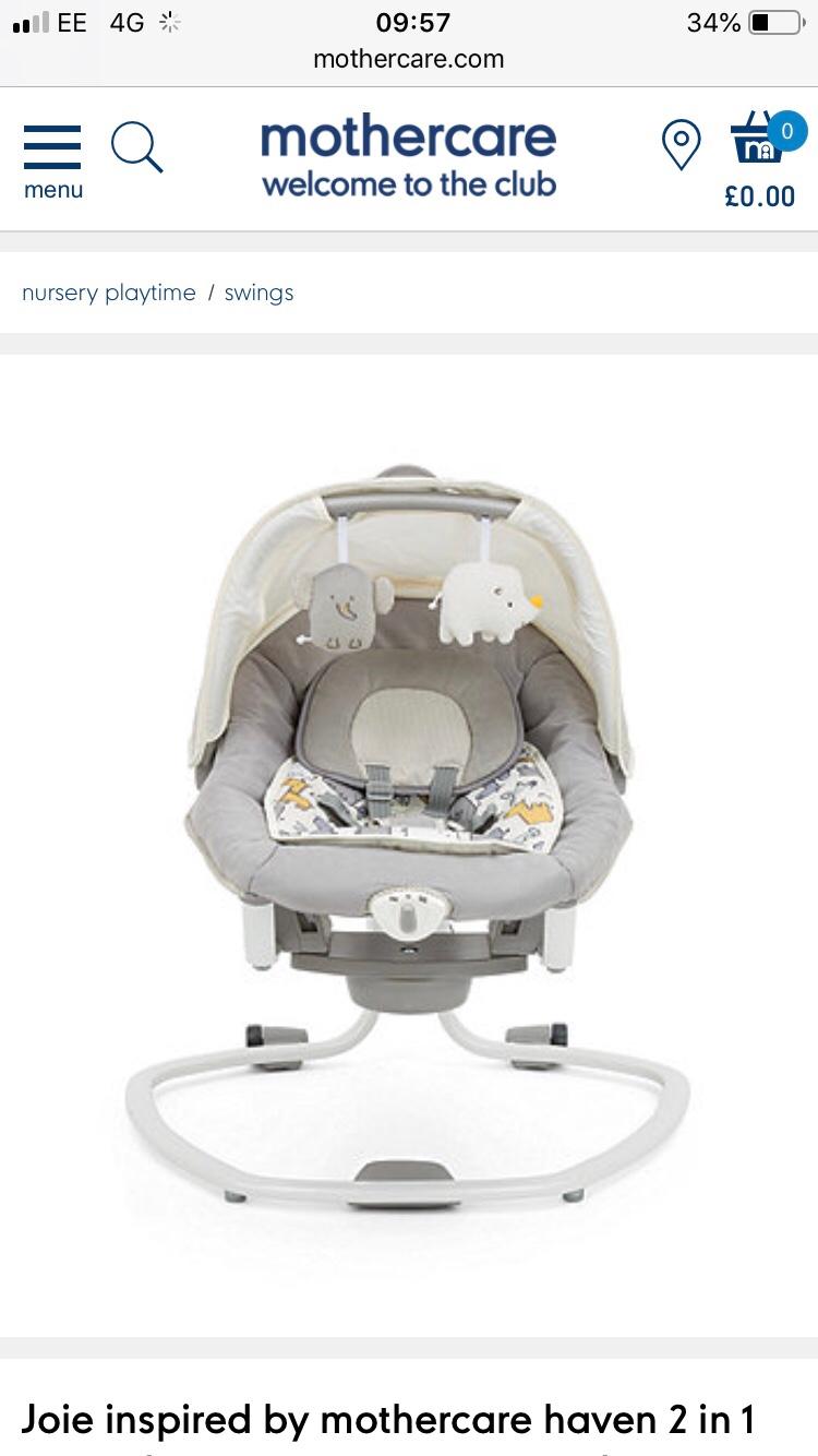 Mothercare store joie swing