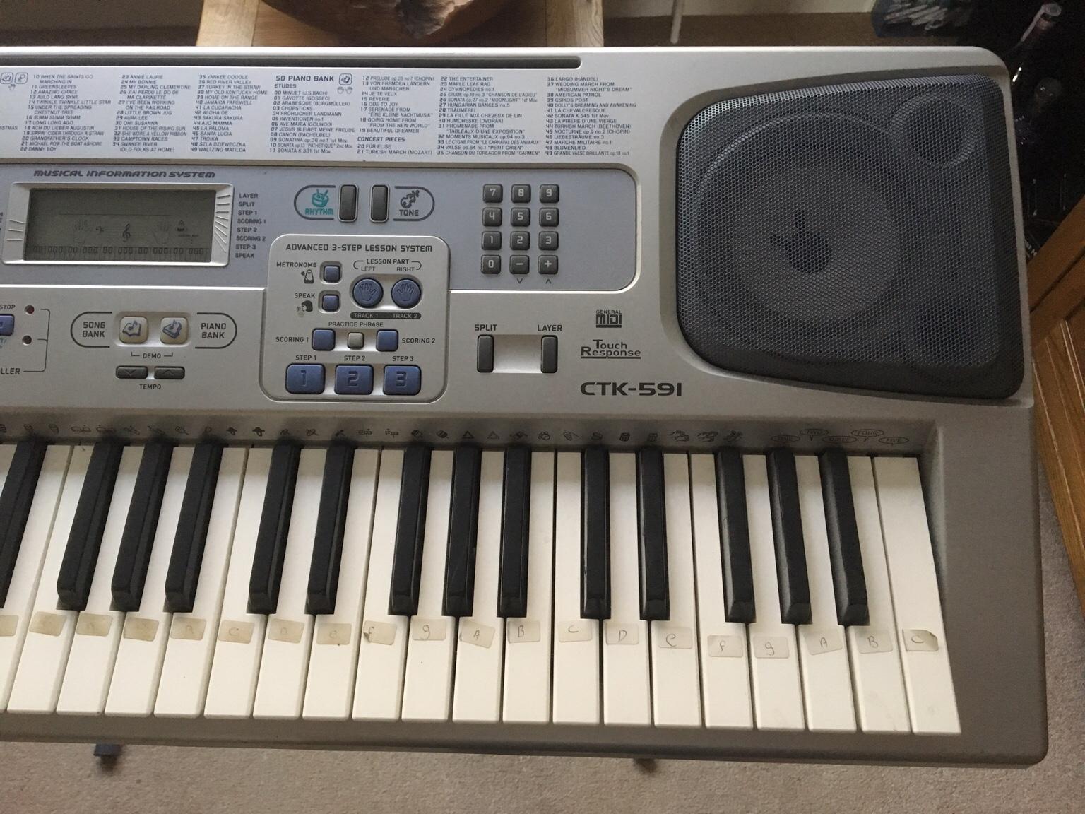 Casio CTK591 keyboard in BR5 Bromley for £50.00 for sale Shpock