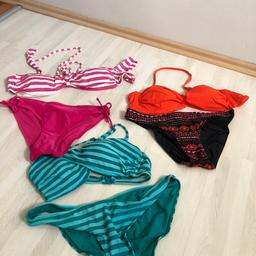Diverse Bikini Sets zu verkaufen Oberteil Gr. 38
Bikinihose 40
Pro Set 5€
Versand bei Kostenübernahme möglich