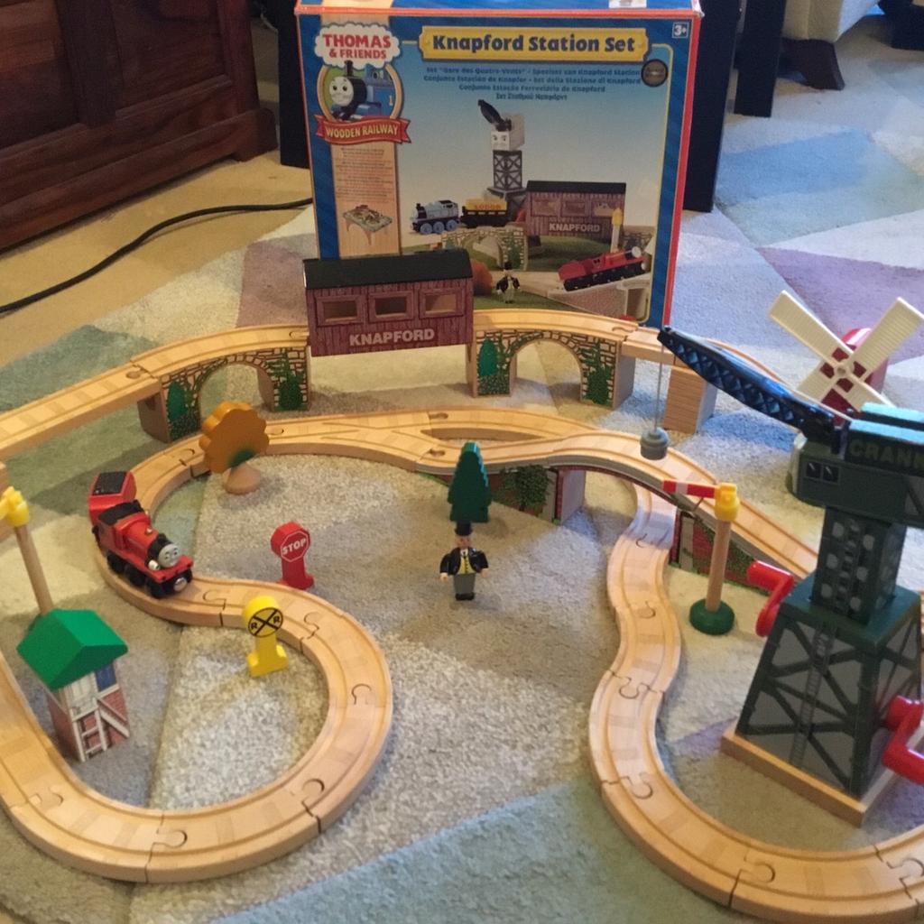 Thomas wooden railway - Knapford Station Set in OX29 Oxfordshire for £ ...