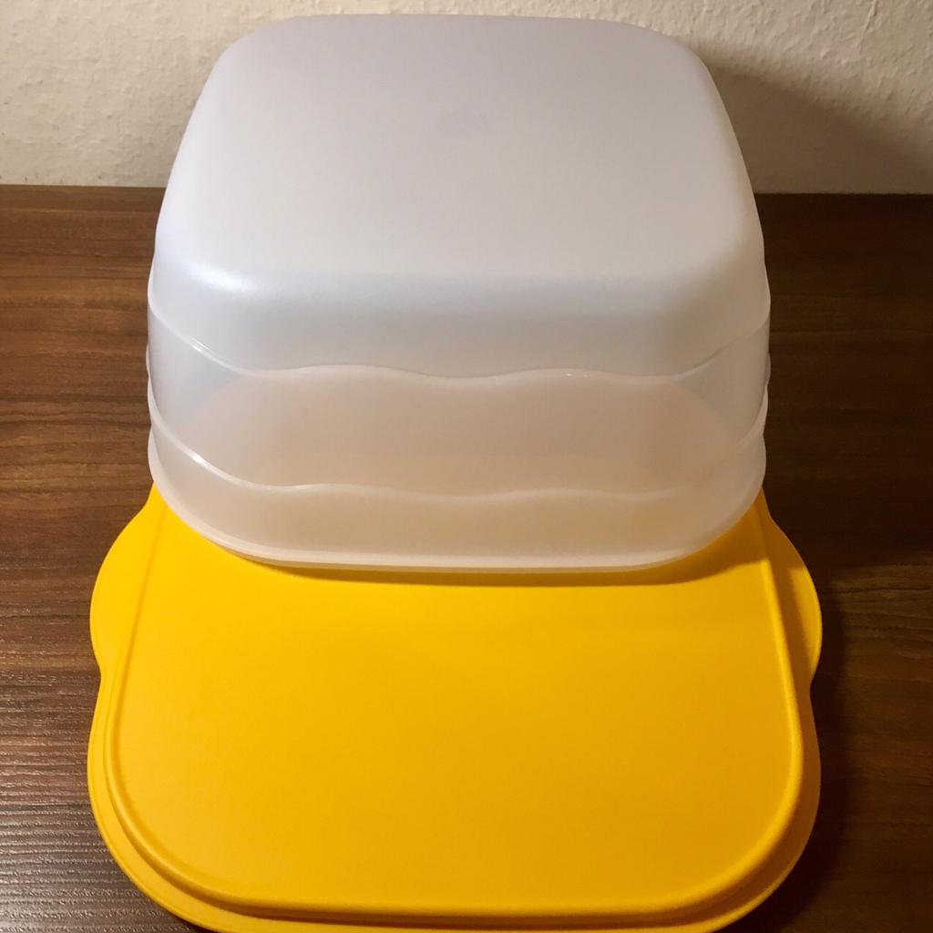 Erstaunlich Tupperware Kuchenbehälter Eckig Bilder