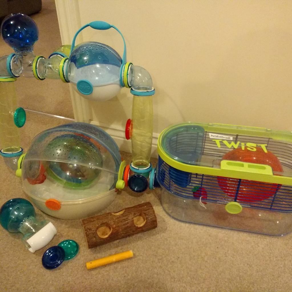 Habitrail twist hamster outlet cage