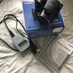 Camera used a handful of times.. comes with original charger, all documentation & USB cable. 
Originally purchased for £140 
Will accept offers 
Possible delivery depending upon location