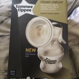 Brand new tommy tippy bottles and breast pump both still in the boxes never been used £10 for both