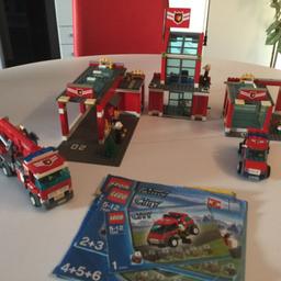 Verkaufe ein Teil von meinem Sohn seiner Lego Sammlung Feuerwehr Station aus Platzmangel