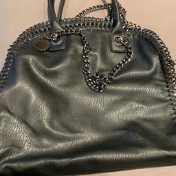 Leather with silver chain trim. Smoke, child and pet free home. Buyer to collect. Can’t post for additional fee.
