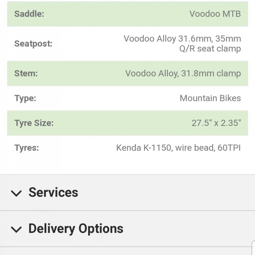 halfords voodoo bantu