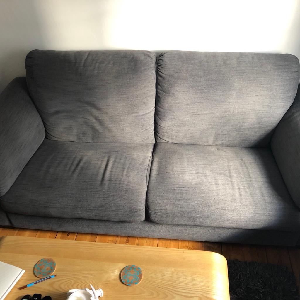 IKEA TIDAFORS Threeseat sofa Hensta grey in N4 London für 50,00 £ zum