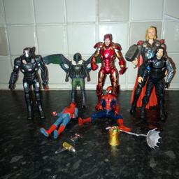 Various marvel figures offers welcome