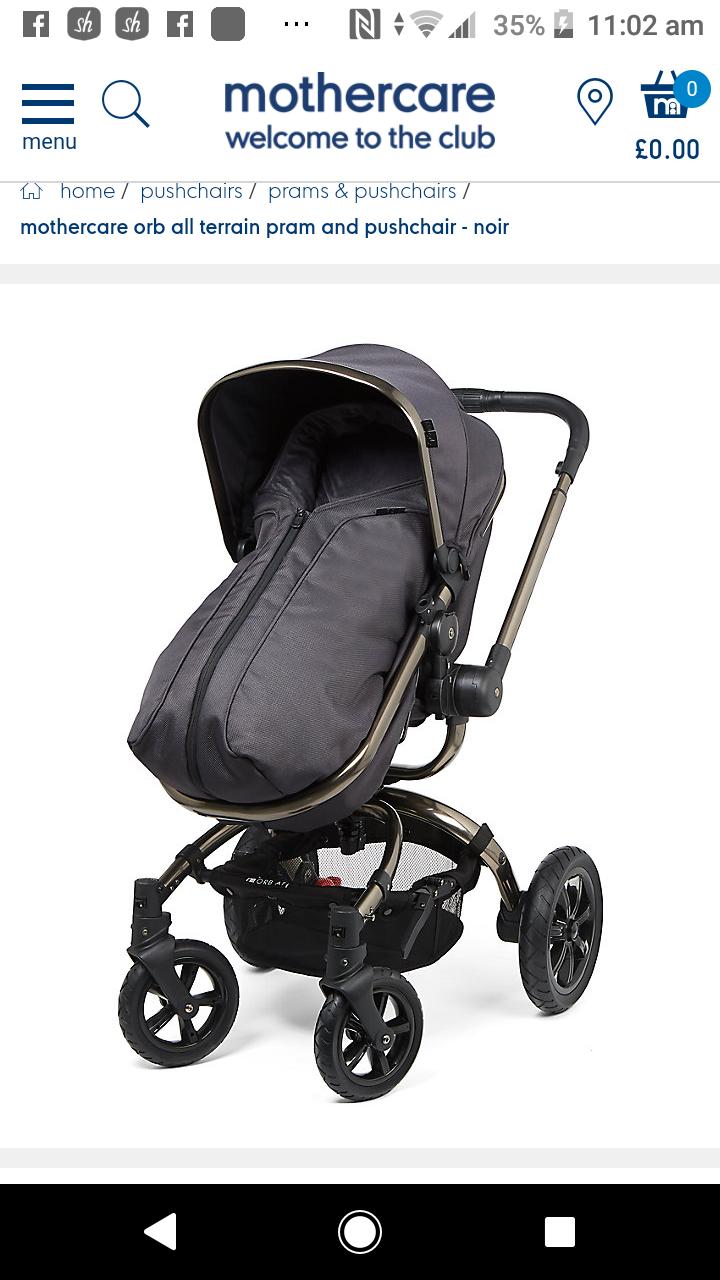 Mothercare orb all terrain review online