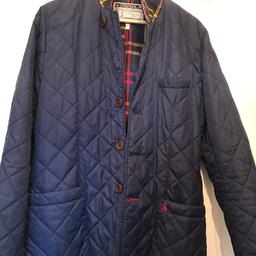 Immaculate condition Men's Joules Coat
Navy 
Medium
Perfect for spring. 
OOS.