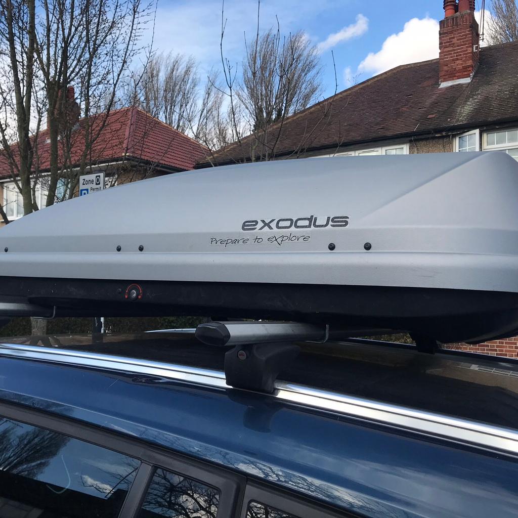 EXODUS 470L MATT GREY CARS ROOF BOX in W5 Ealing for 160.00 for