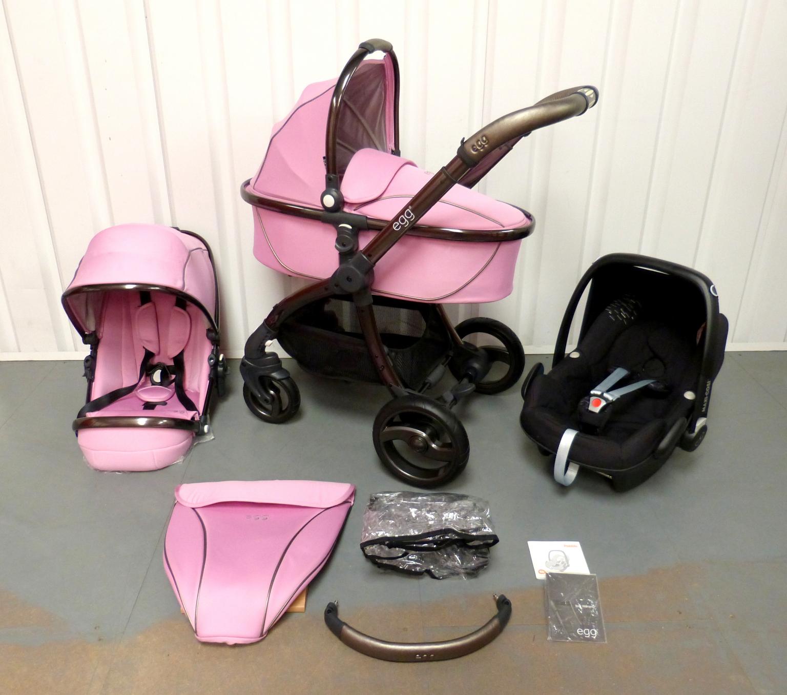 Egg stroller outlet pink