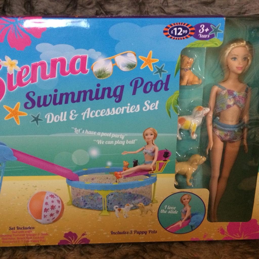 Sienna swimming pool doll set new in WV14 Wolverhampton for 6.50 for sale Shpock