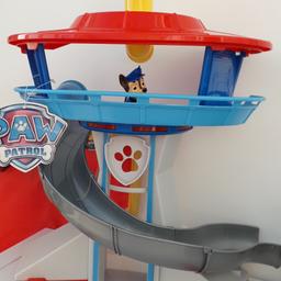Paw patrol lookout tower with chase you.
Only played with 3/4 times 
From smoke and pet free home.