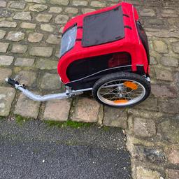 I have for sale a bike trailer for dogs size small pickup only