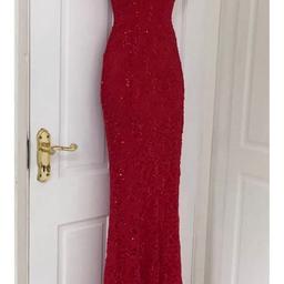 Quiz red sequin dress. Worn once.
