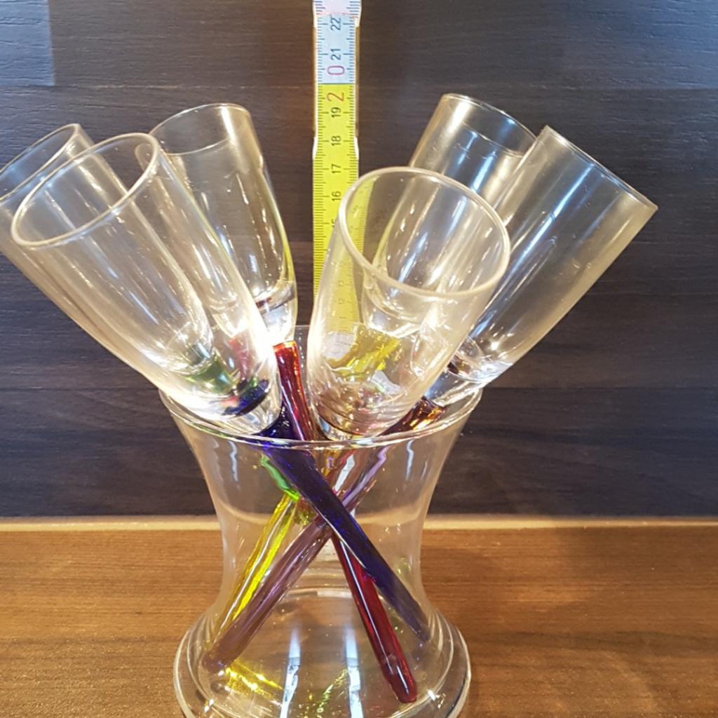6 Likör Schnaps Gläser ohne Fuß im Glas in 07980 Berga/Elster für 12,00 € zum Verkauf