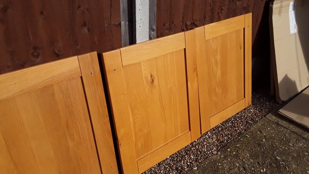 Oak Kitchen Doors Howdens Tewkesbury Oak in East Lindsey for £15.00