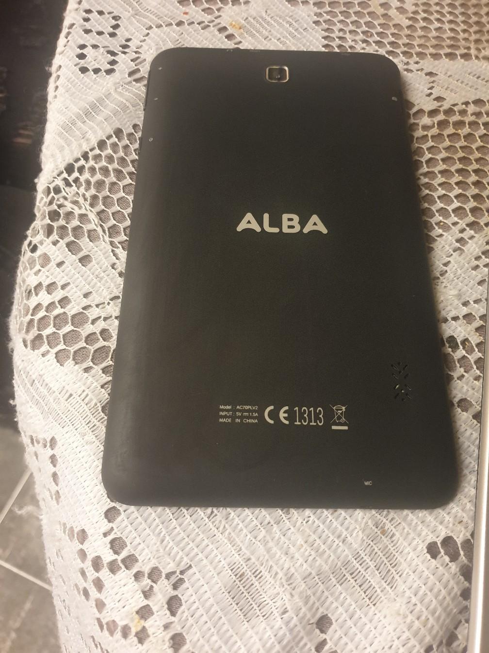 ALBA 7 inch 16GB tablet black in BB11 Burnley für 35,00 £ zum Verkauf