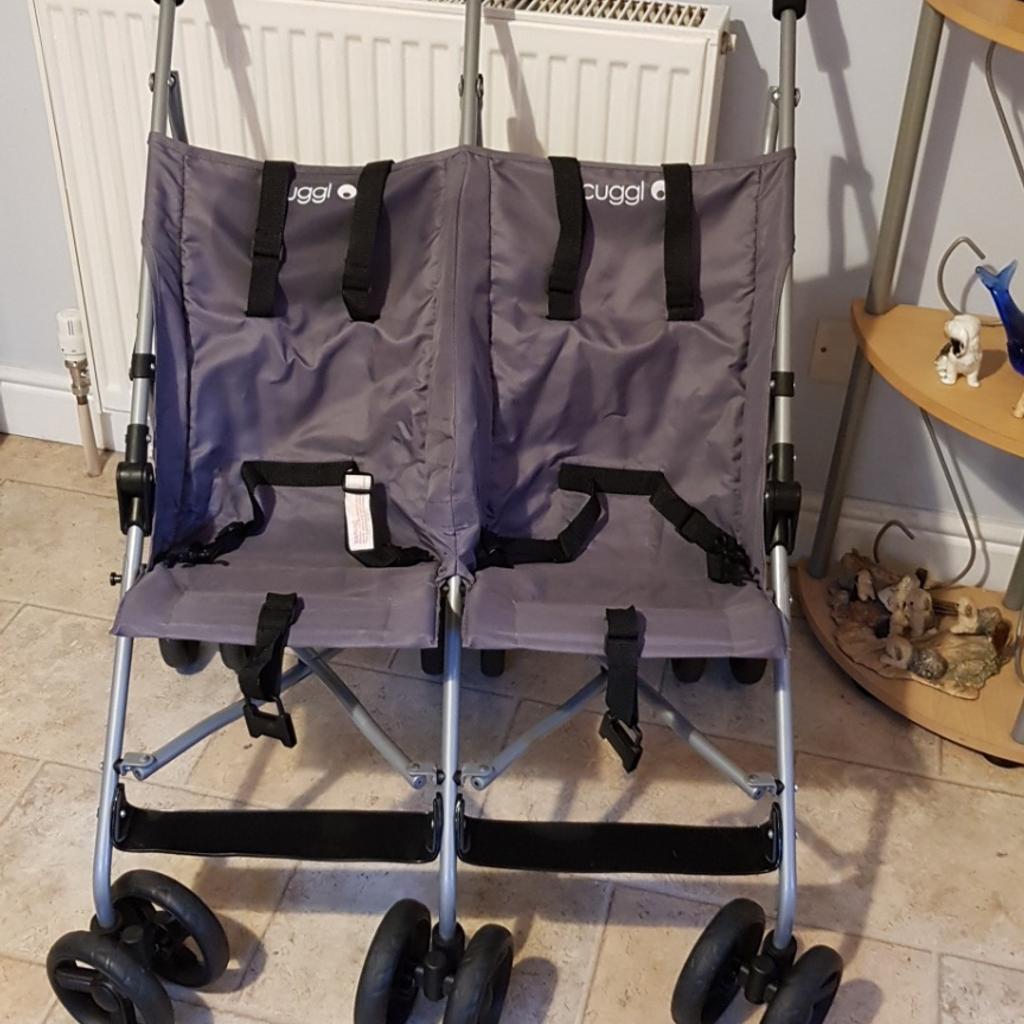 Cuggl sales double pram