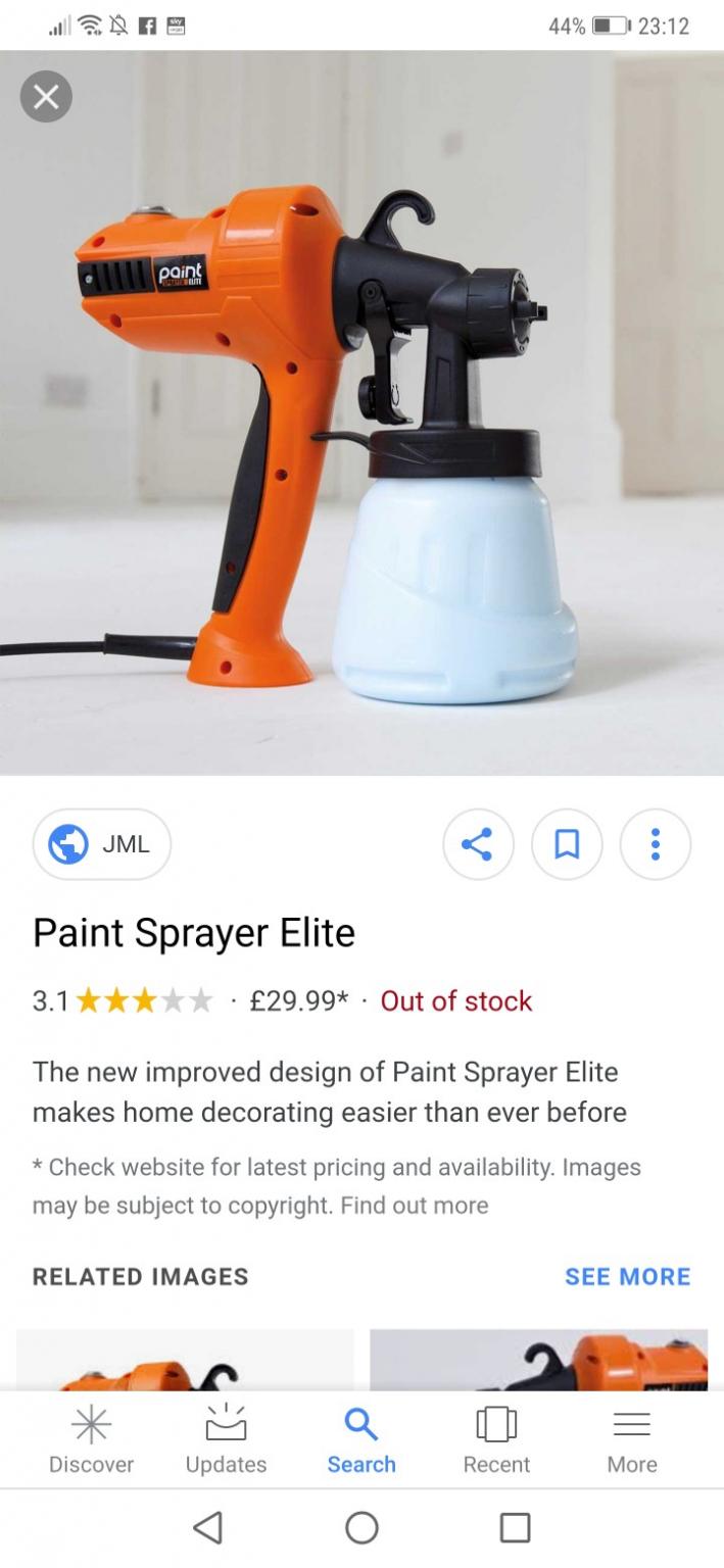 jml paint sprayer in North East Derbyshire for £20.00 for sale Shpock