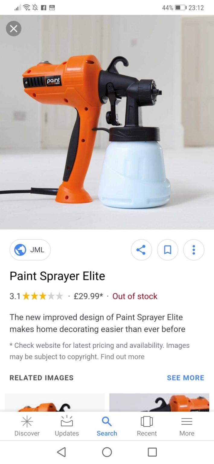 jml paint sprayer in North East Derbyshire for £20.00 for sale | Shpock