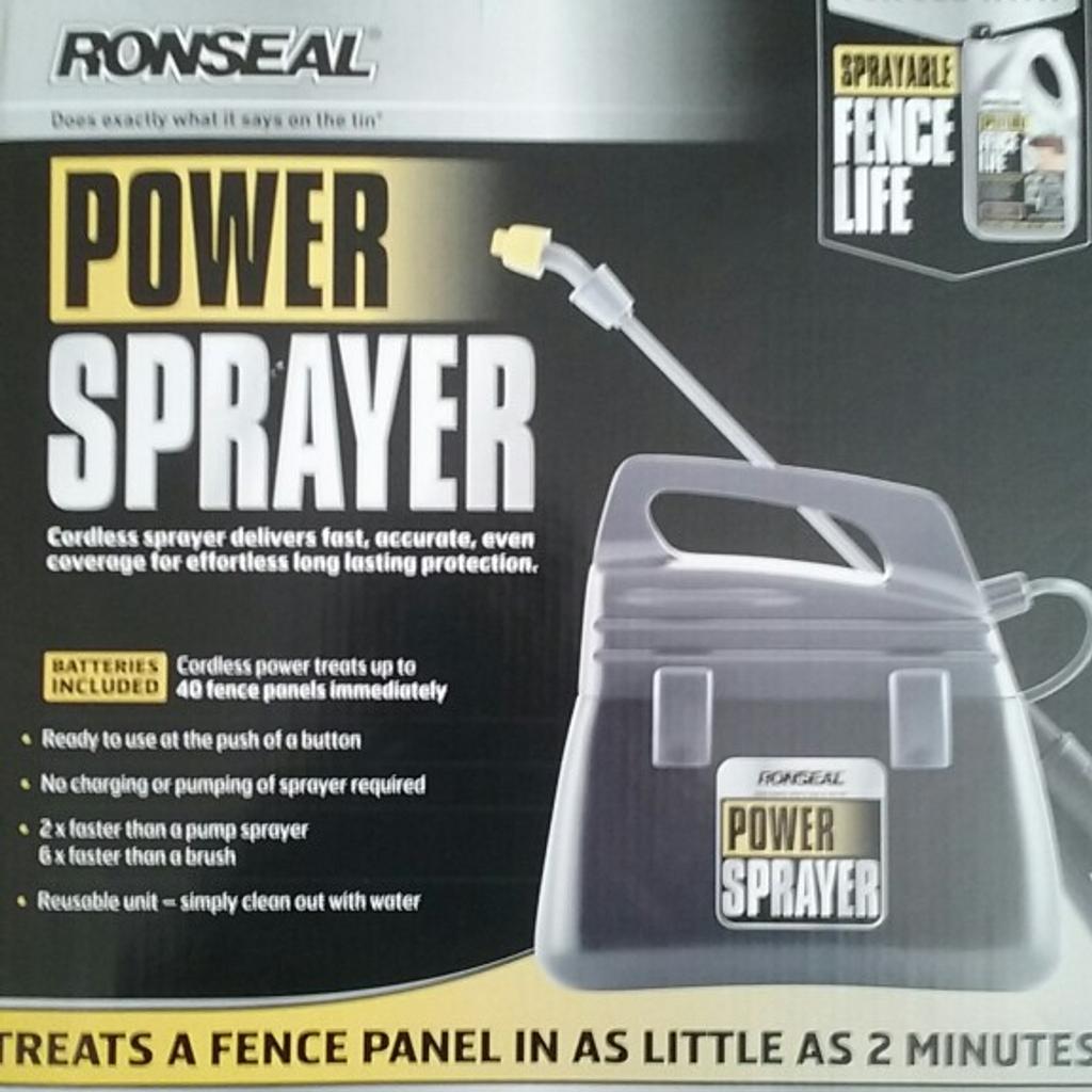 ronseal power sprayer in B97 Redditch for £20.00 for sale Shpock