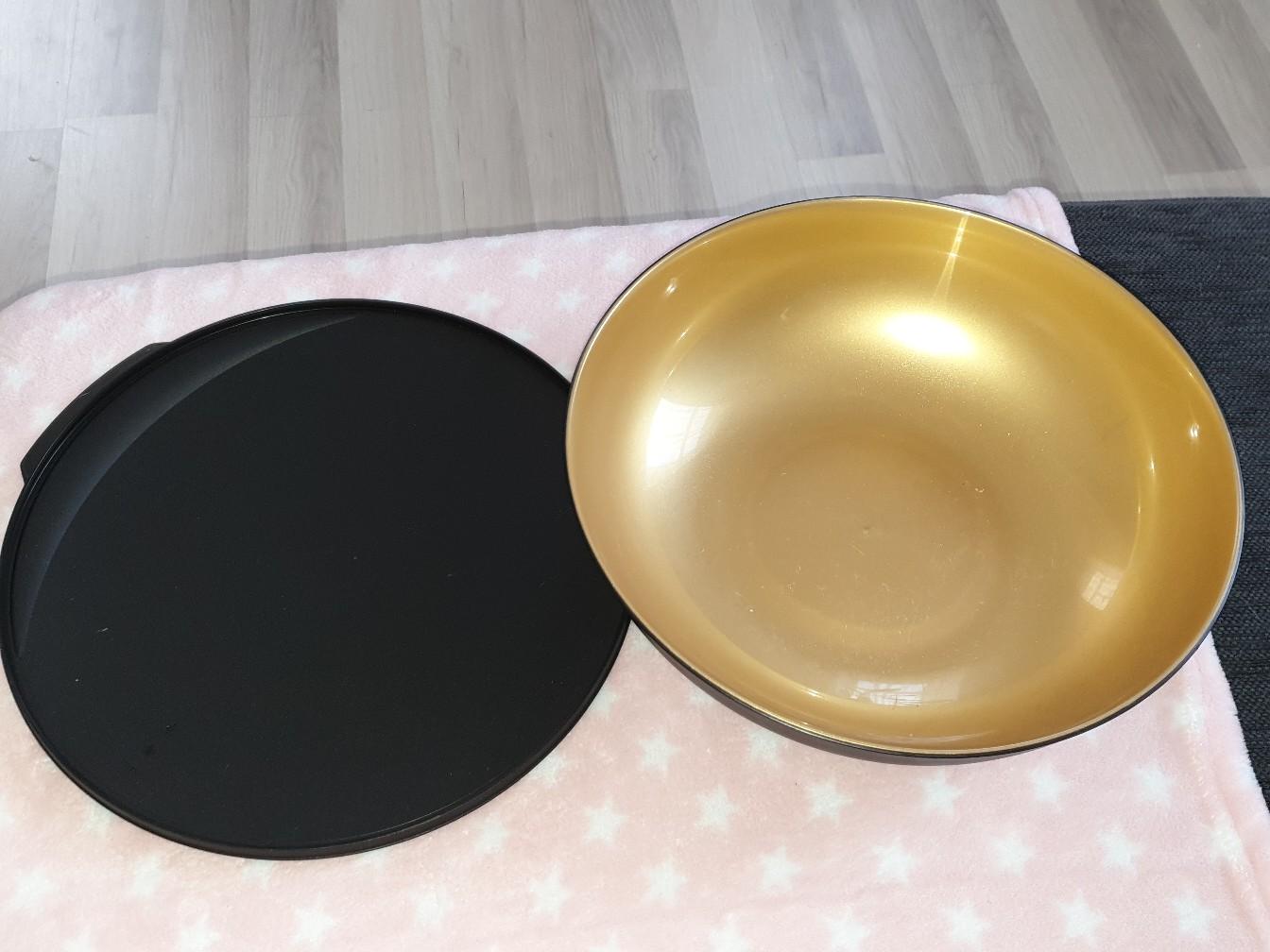 TUPPERWARE Allegra Set Gold/schwarz in 1160 KG Ottakring für 50,00