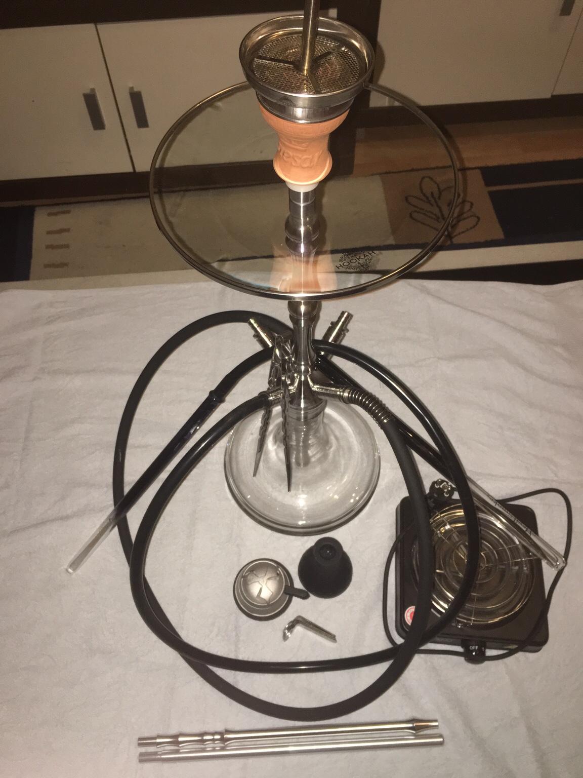 The Hookah Santanico V2a (Wasserpfeife) in 58095 Hagen für 95,00 € zum