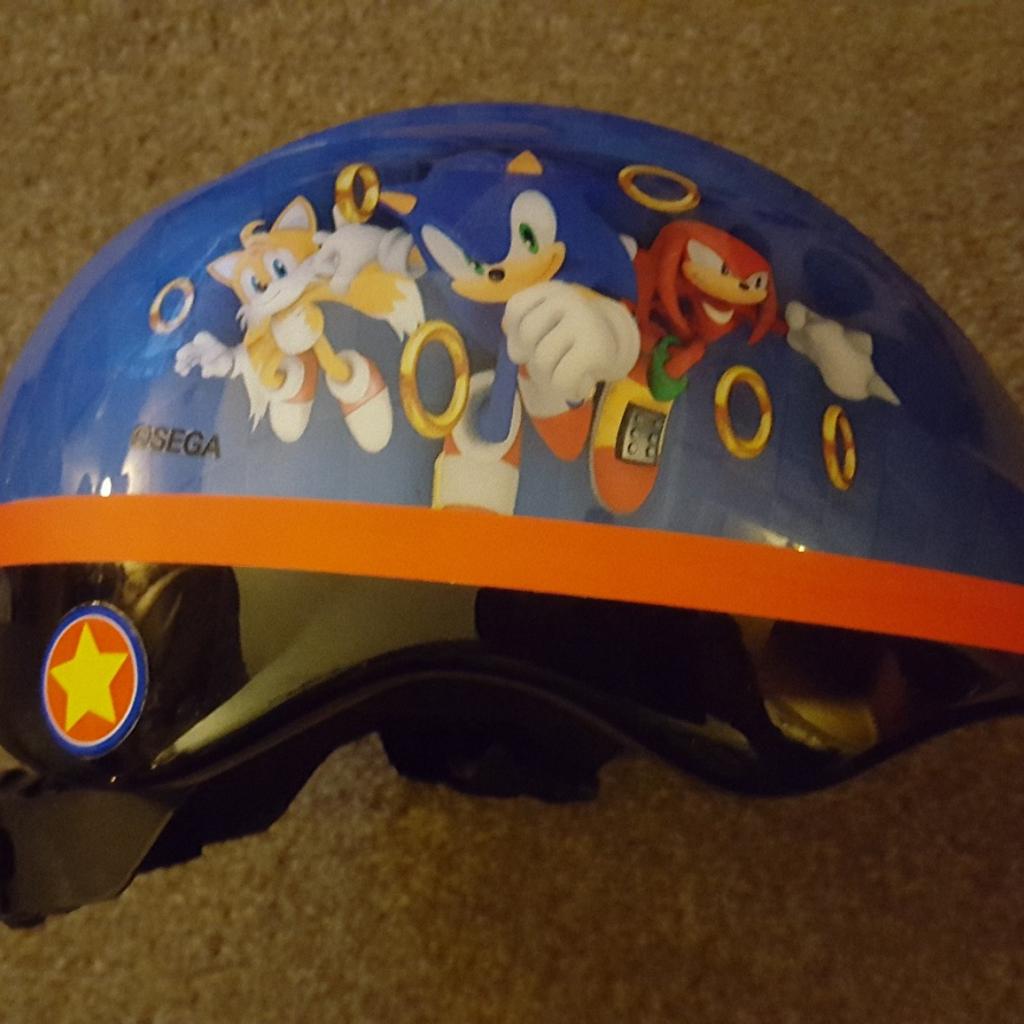 Sonic the discount hedgehog bike helmet