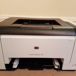 You are looking at hp laserjet CP1025nw color printer. It's used but in very good working condition. Thanks