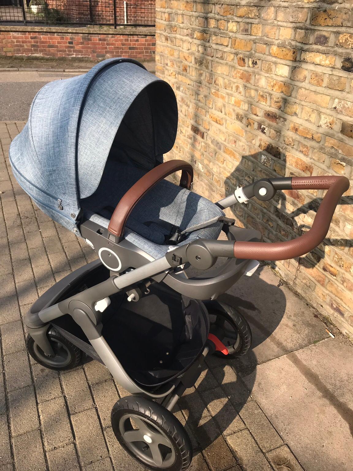 Stokke trailz top nordic blue