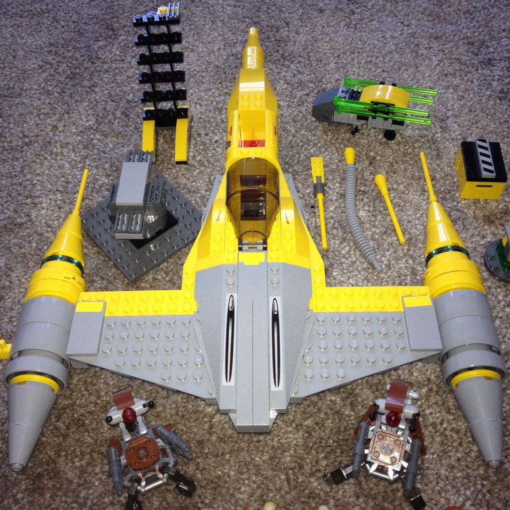 Lego naboo discount starfighter 75092 instructions