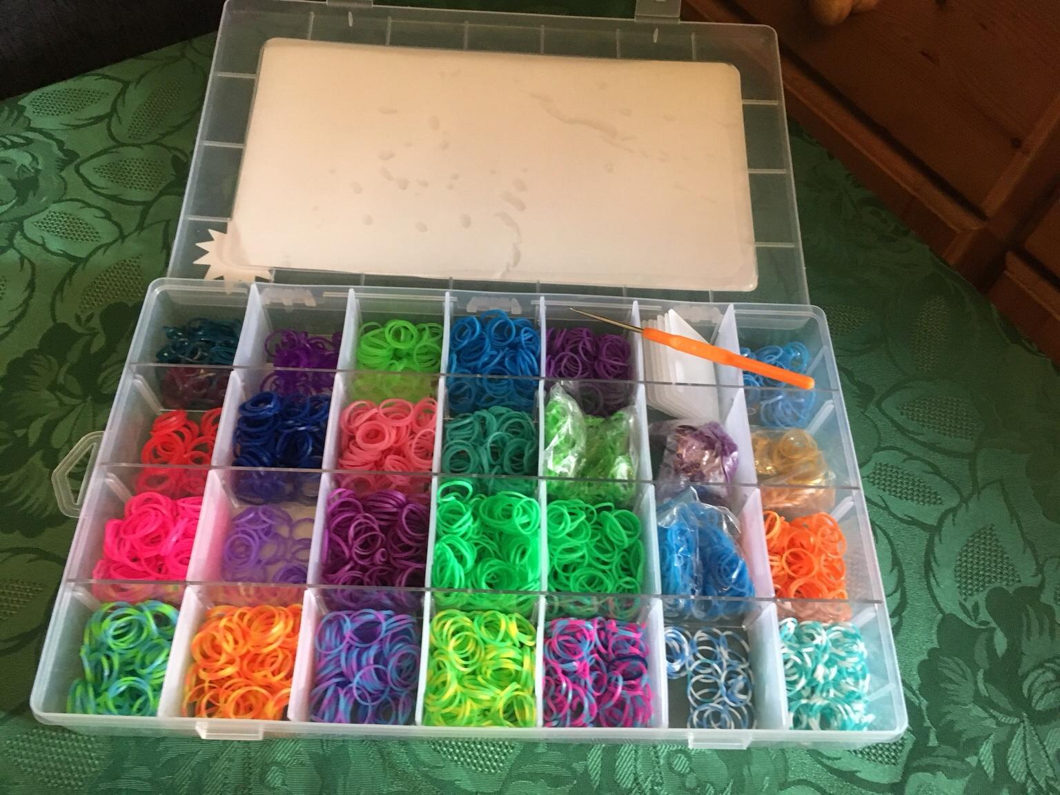 huge-bundle-loom-bands-other-bands-in-wf4-wakefield-for-12-00-for-sale