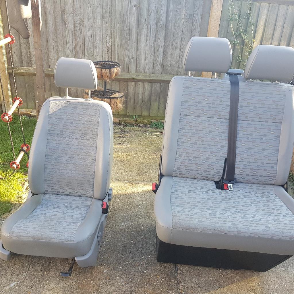 Vw t5 transporter front seats in Peterborough for £50.00 for sale | Shpock