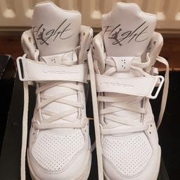 immaculate condition white Jordans worn max twice.