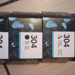 new, unpacked
Genuine HP 304 / 304 Black and Colour Ink Cartridges

Compatible Printers:

HP Deskjet 2620

HP Deskjet 2630

HP Deskjet 2632

HP Deskjet 2633 

HP Deskjet 2634

HP Deskjet 3720 

HP Deskjet 3730 

HP Deskjet 3732

HP Deskjet 3733 All-in-One 

HP Deskjet 3735 

HP Envy 5020 

HP Envy 5030 

HP Envy 5032