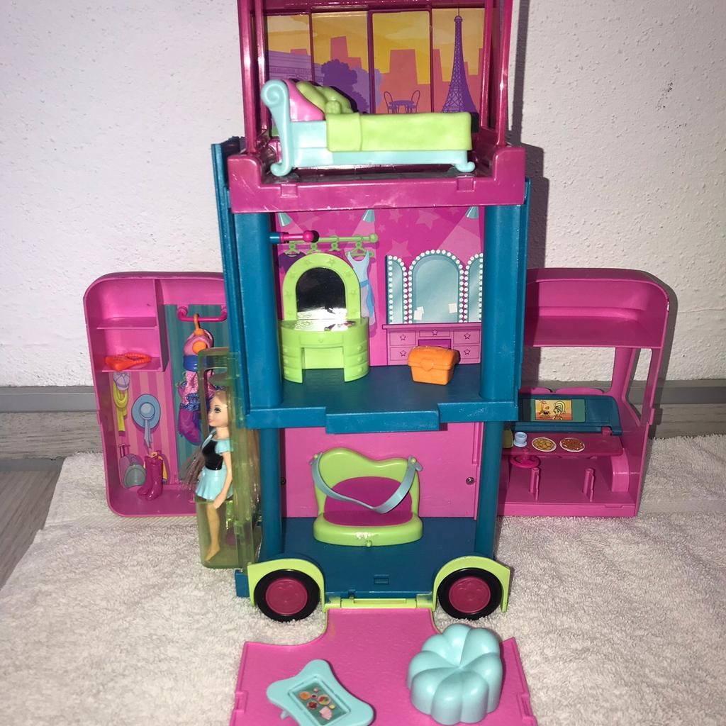 Polly pocket store triple decker bus