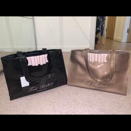 I have two brand new Ted Baker bags that have never been used as you can see tags still on them. I am selling both for £100