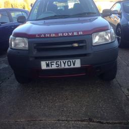Land Rover freelander. MOT Dec 2019. 
Drives beautifully, it's never towed anything. It's the 2.0 td4 engine. 5 good tyres, the 4x4 works perfectly, the hill descent control is in perfect working order. It comes with original Land Rover dog guard and roof bars, with key. 
The bits that are not ideal are:
The passenger side locks will lock with the central locking remote but need to be unlocked from the inside. 
The headlining in the boot is a little damaged but nothing dramatic.