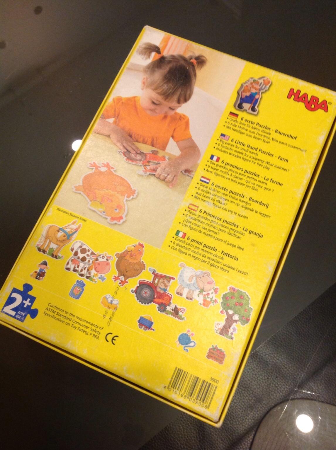  Haba 6 erste Puzzle Bauernhof in 76344 Eggenstein-Leopoldshafen für 5 Bildidee 