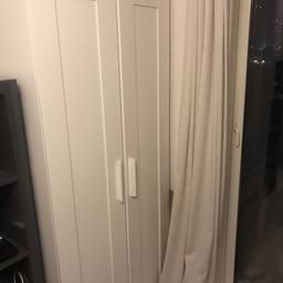 White Ikea wardrobe