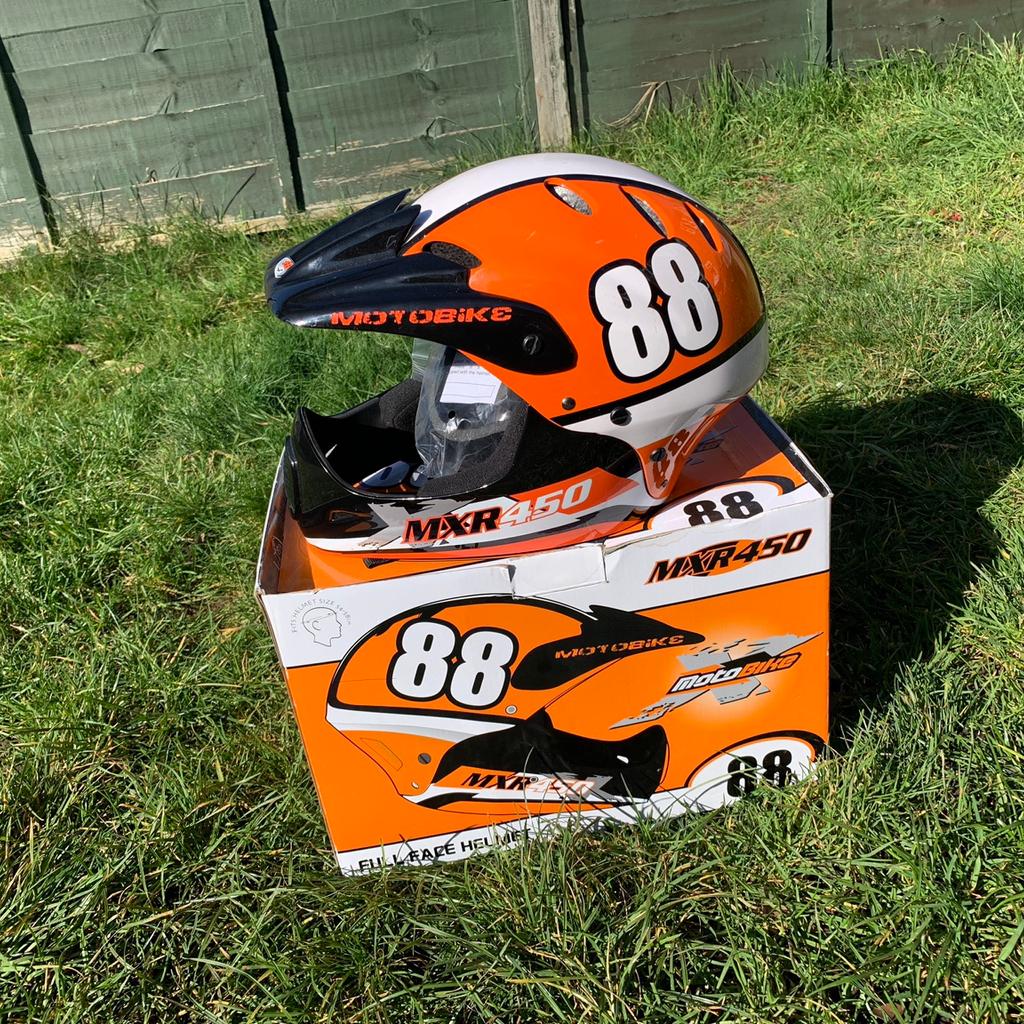 MXR 450 kids pedal bike and full face helmet in B44 Birmingham for 40.00 for sale Shpock